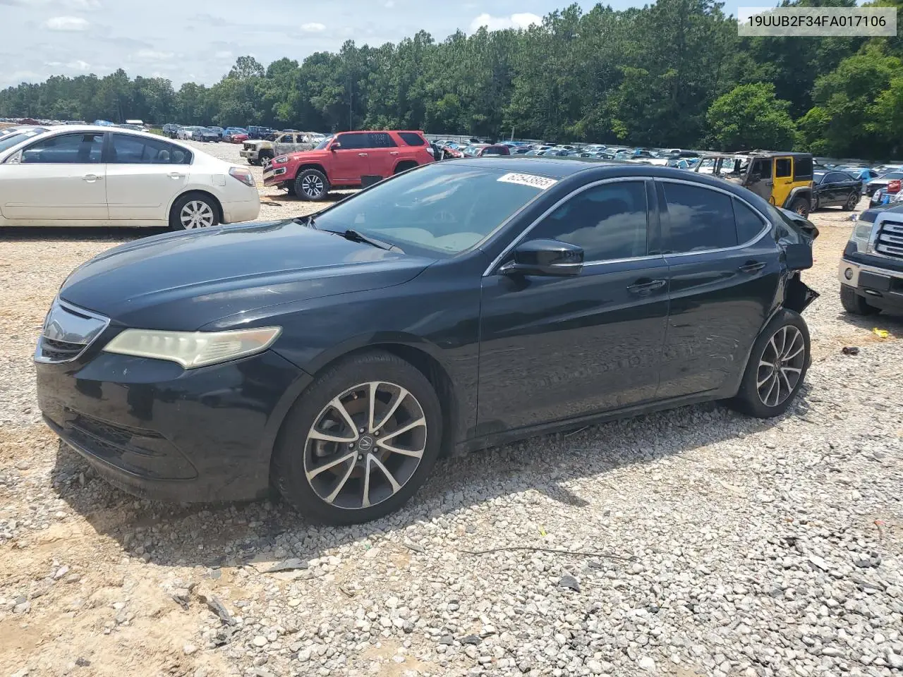 2015 Acura Tlx VIN: 19UUB2F34FA017106 Lot: 62543865