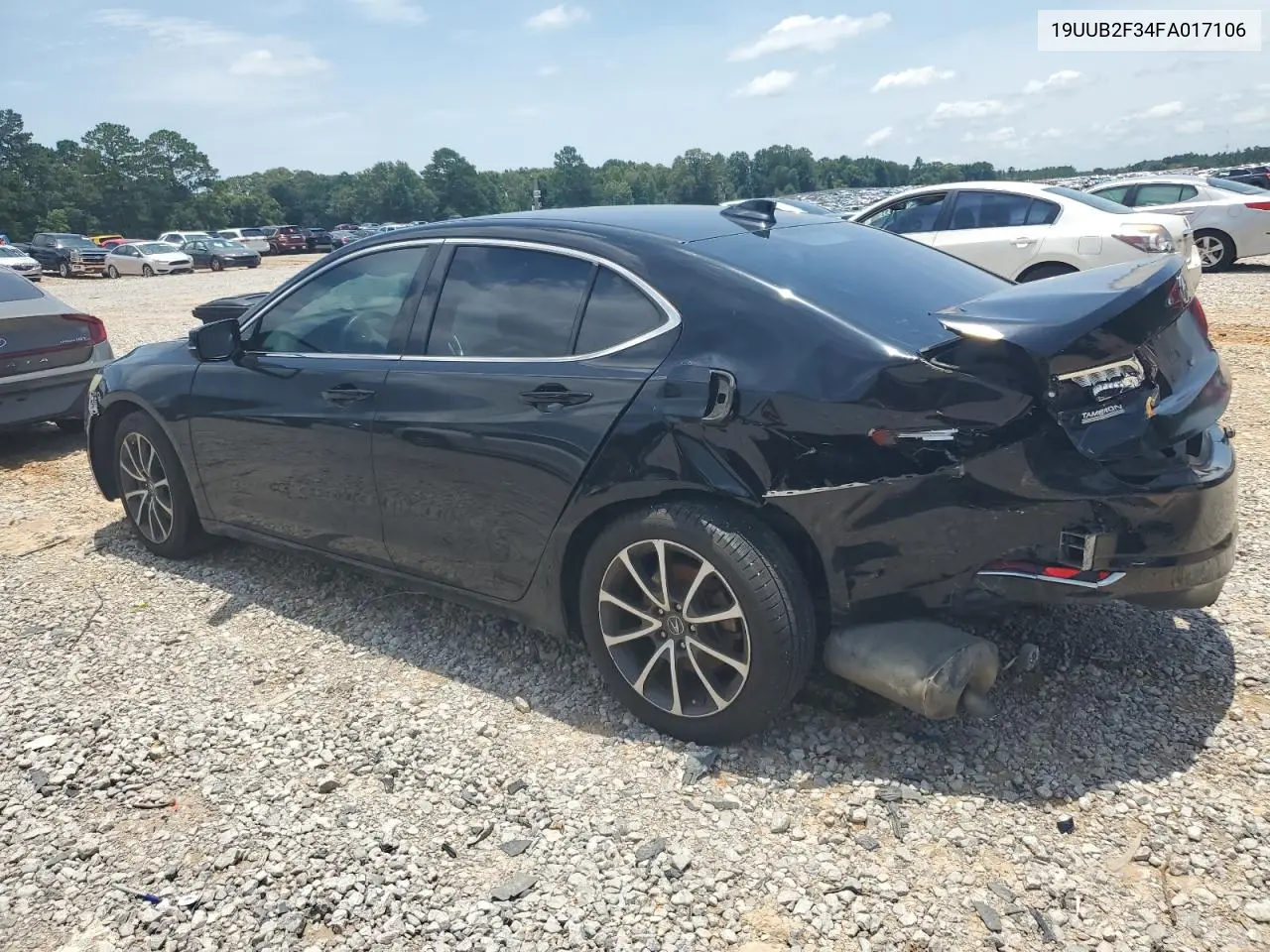 2015 Acura Tlx VIN: 19UUB2F34FA017106 Lot: 62543865