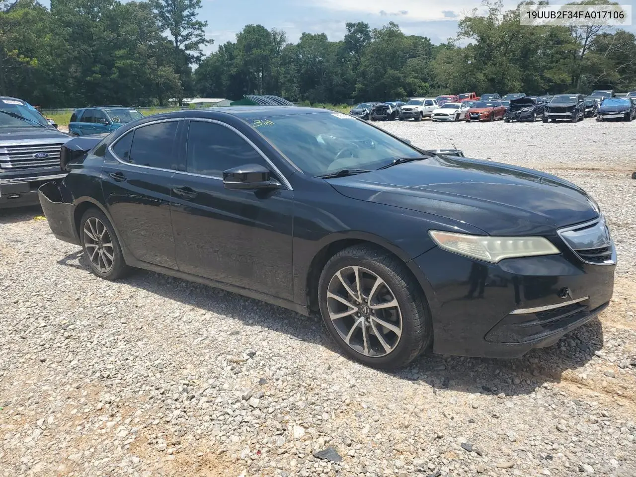 2015 Acura Tlx VIN: 19UUB2F34FA017106 Lot: 62543865