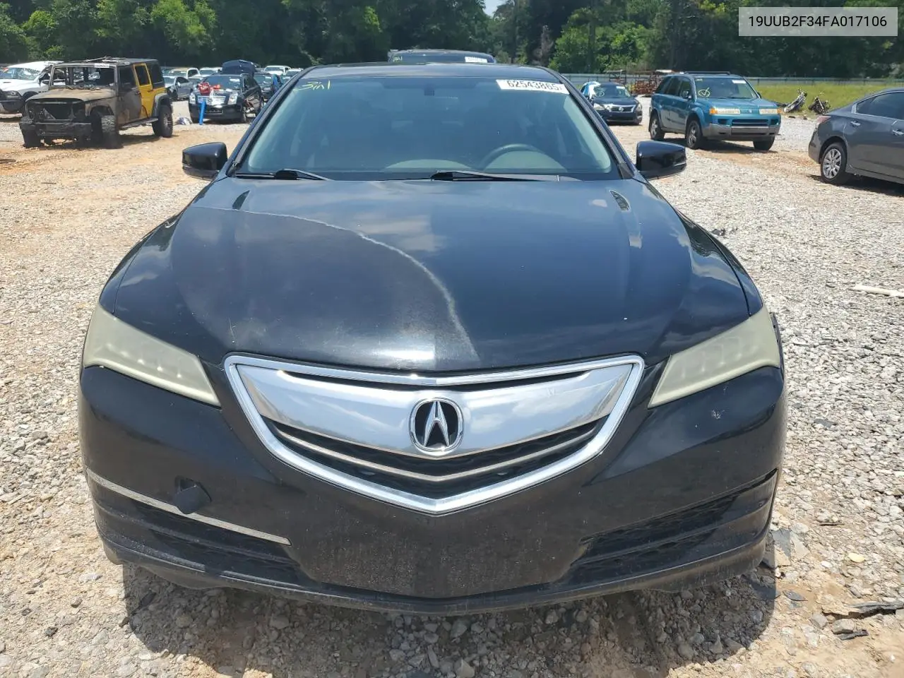 2015 Acura Tlx VIN: 19UUB2F34FA017106 Lot: 62543865