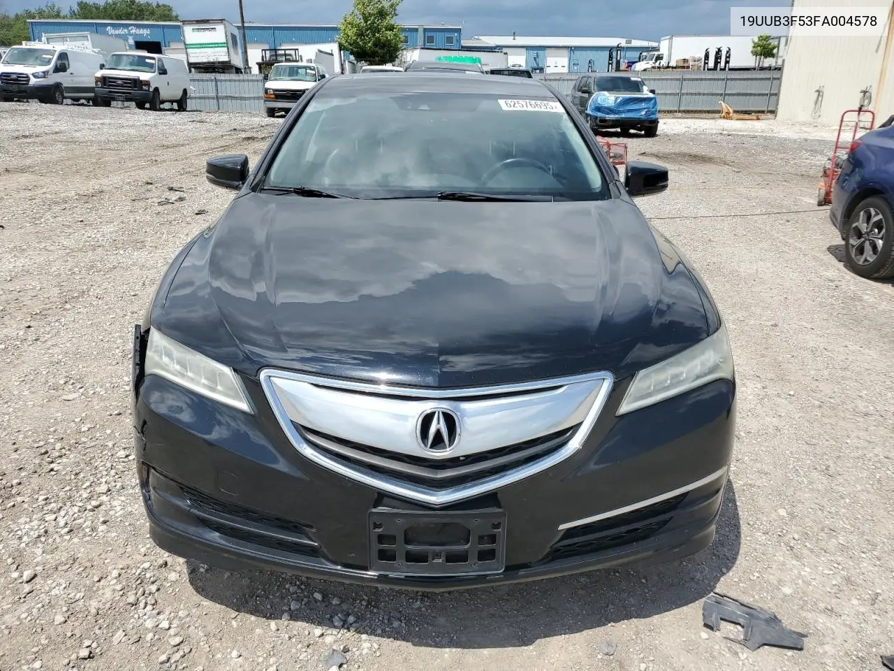 2015 Acura Tlx Tech VIN: 19UUB3F53FA004578 Lot: 62576695
