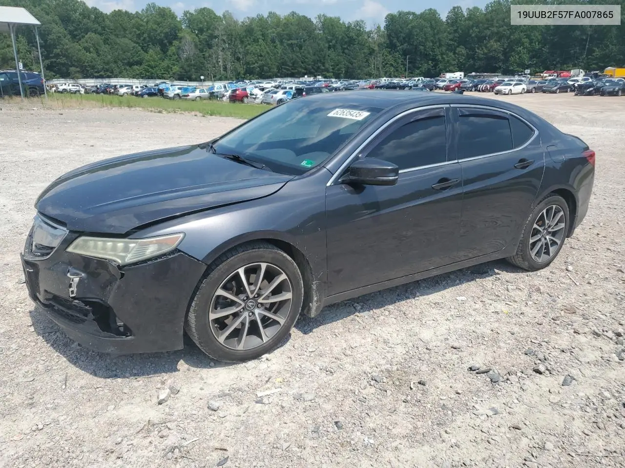 2015 Acura Tlx Tech VIN: 19UUB2F57FA007865 Lot: 62635435