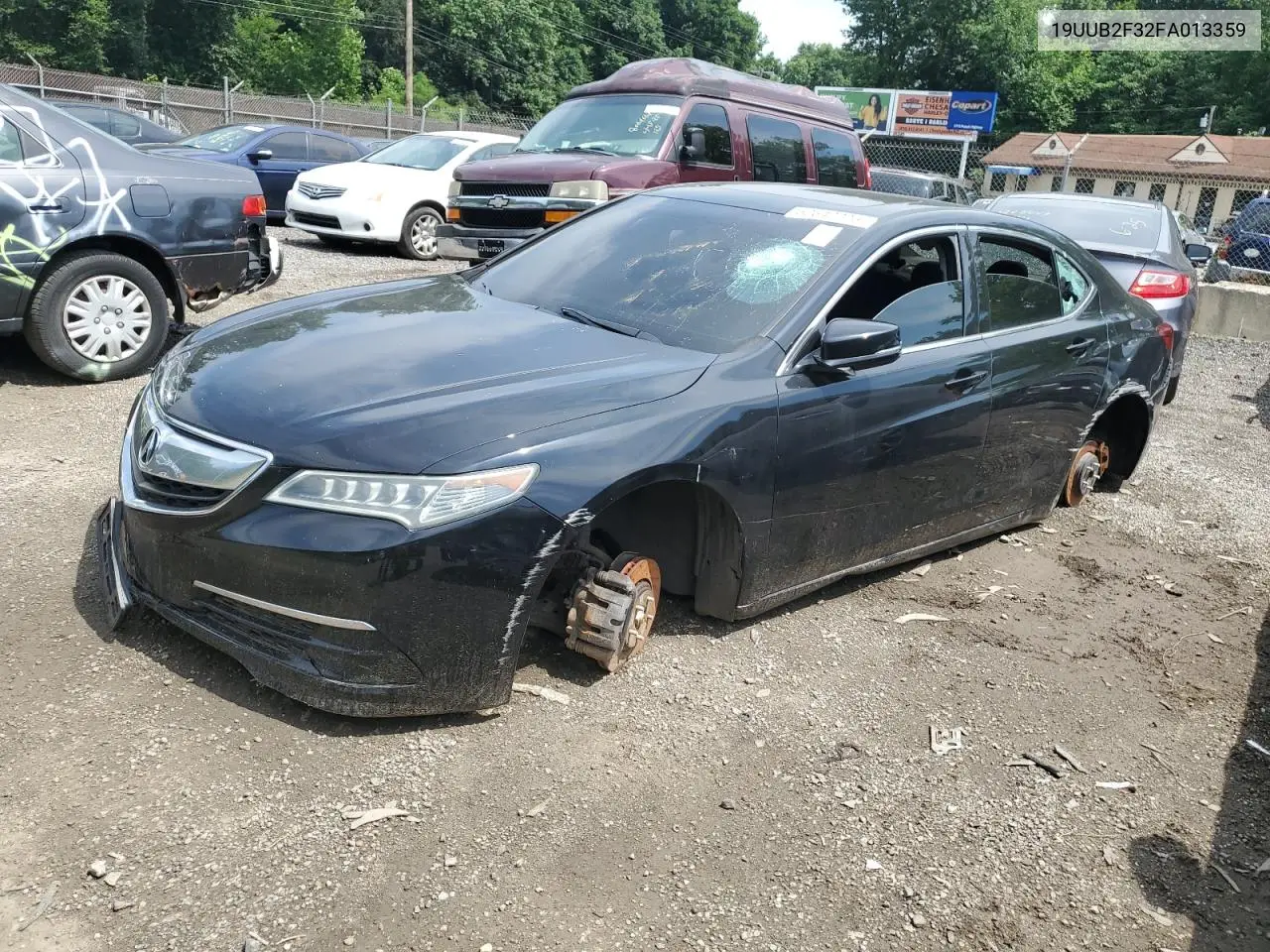 2015 Acura Tlx VIN: 19UUB2F32FA013359 Lot: 62642225