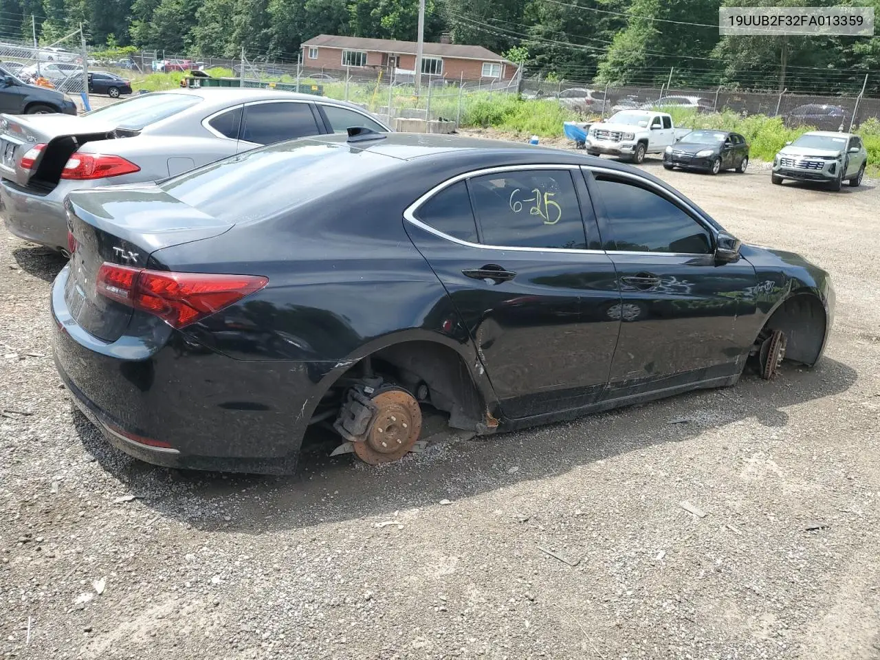 2015 Acura Tlx VIN: 19UUB2F32FA013359 Lot: 62642225