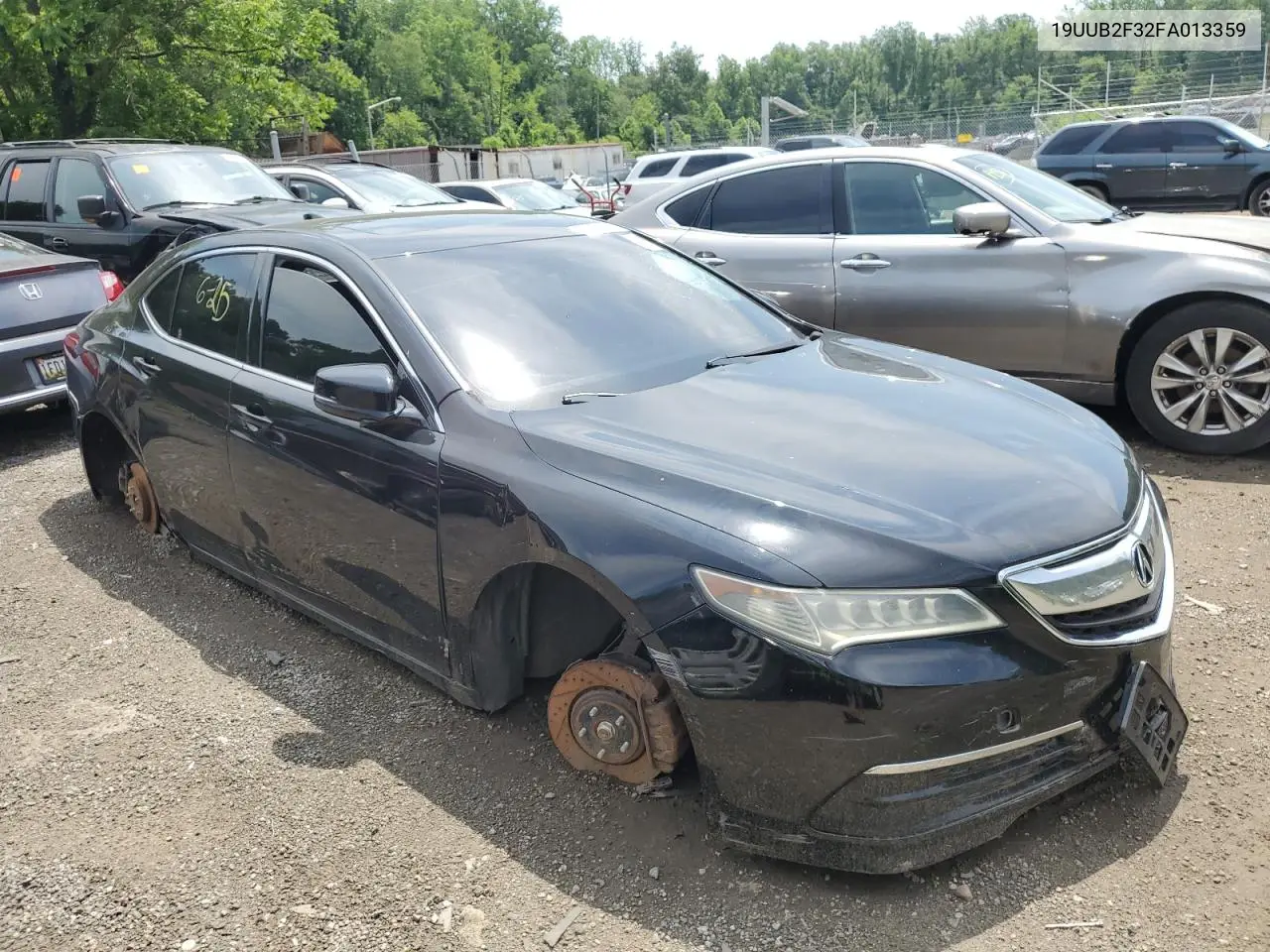 2015 Acura Tlx VIN: 19UUB2F32FA013359 Lot: 62642225