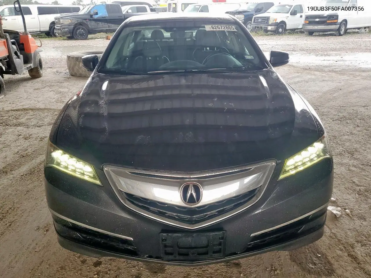 2015 Acura Tlx Tech VIN: 19UUB3F50FA007356 Lot: 62672865