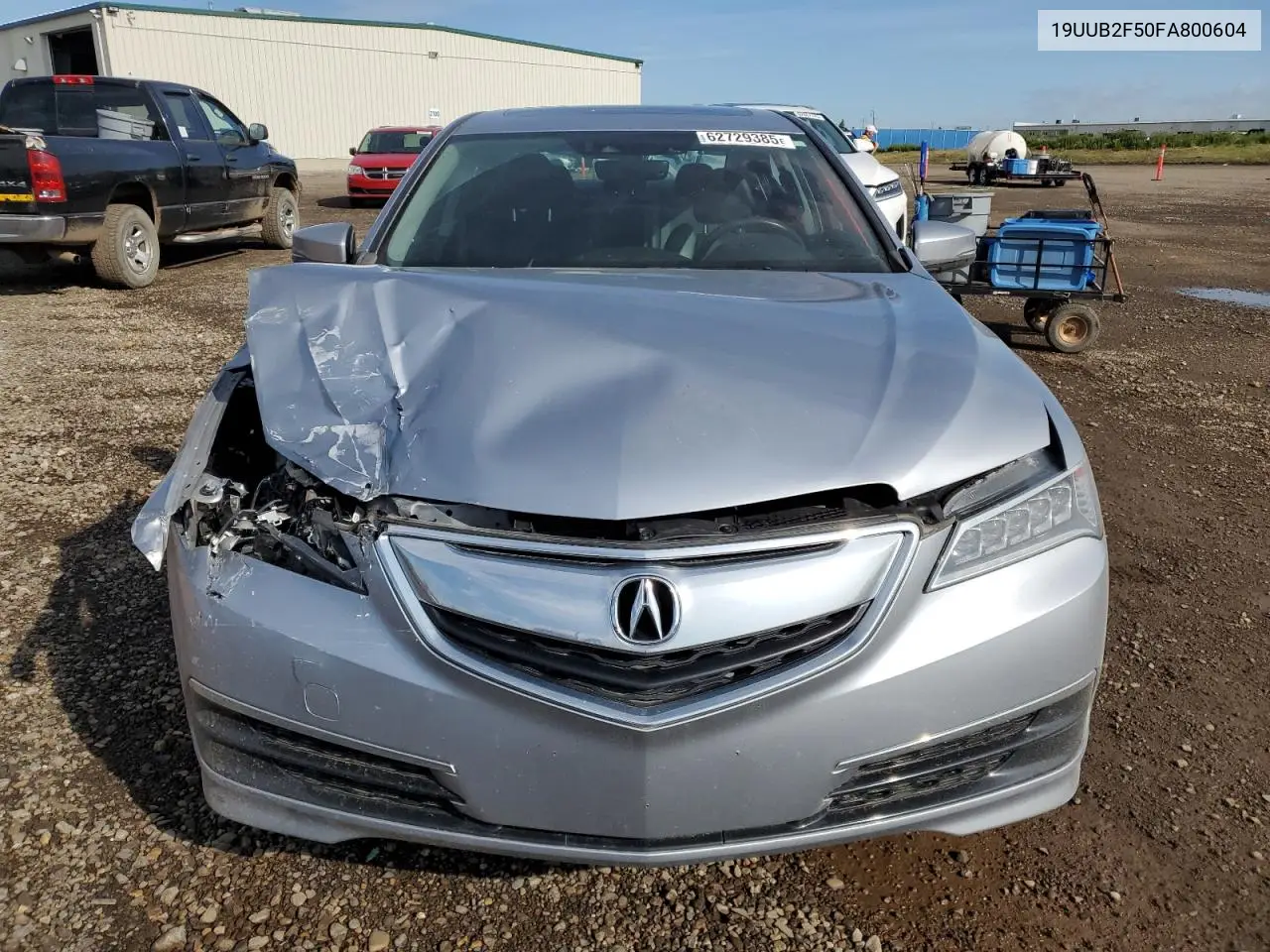 2015 Acura Tlx Tech VIN: 19UUB2F50FA800604 Lot: 62729385