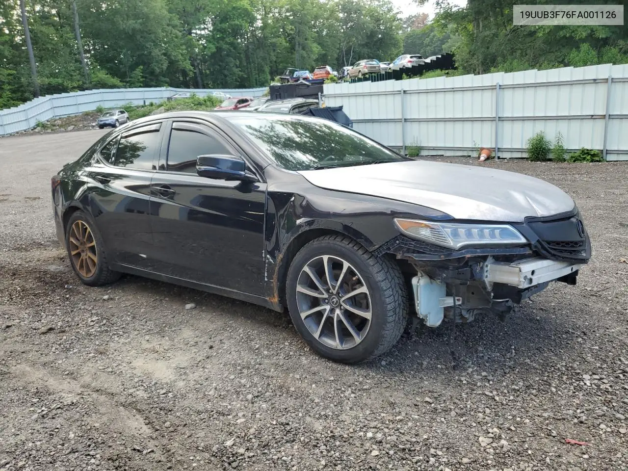 2015 Acura Tlx Advance VIN: 19UUB3F76FA001126 Lot: 62757465