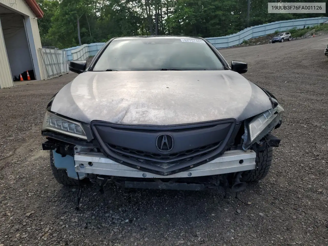 2015 Acura Tlx Advance VIN: 19UUB3F76FA001126 Lot: 62757465