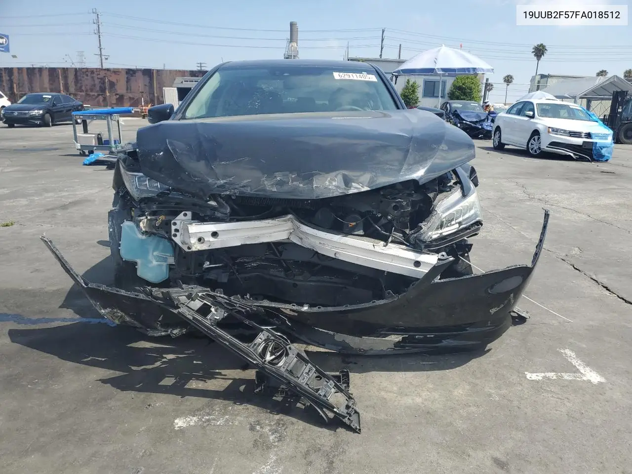 2015 Acura Tlx Tech VIN: 19UUB2F57FA018512 Lot: 62911405