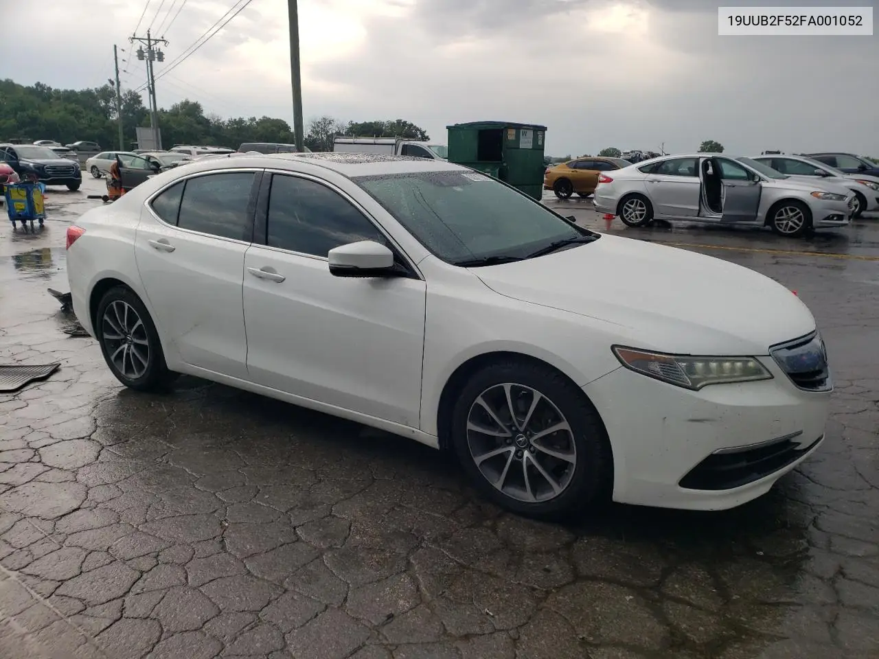 2015 Acura Tlx Tech VIN: 19UUB2F52FA001052 Lot: 62917265