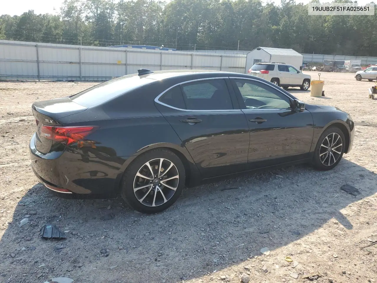 2015 Acura Tlx Tech VIN: 19UUB2F51FA025651 Lot: 62924815