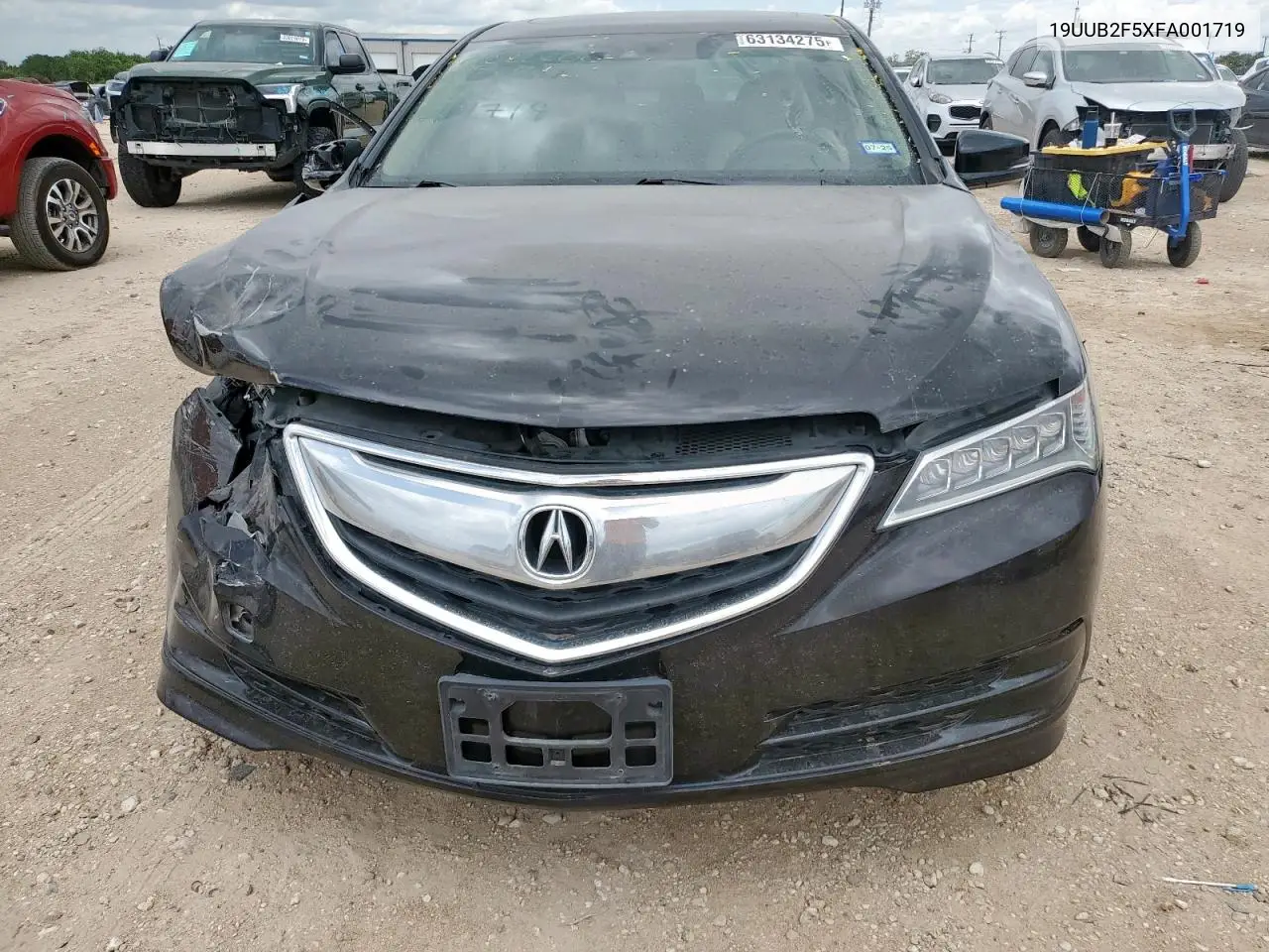 2015 Acura Tlx Tech VIN: 19UUB2F5XFA001719 Lot: 63134275