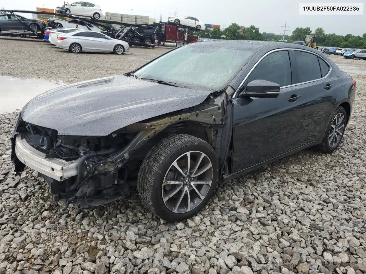 2015 Acura Tlx Tech VIN: 19UUB2F50FA022336 Lot: 63261685