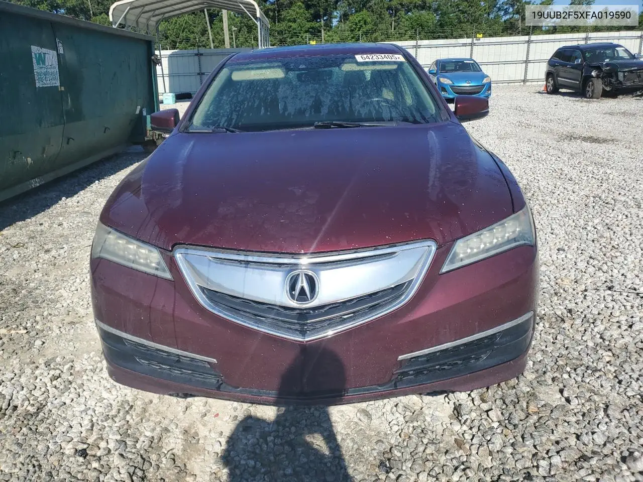 2015 Acura Tlx Tech VIN: 19UUB2F5XFA019590 Lot: 64233405