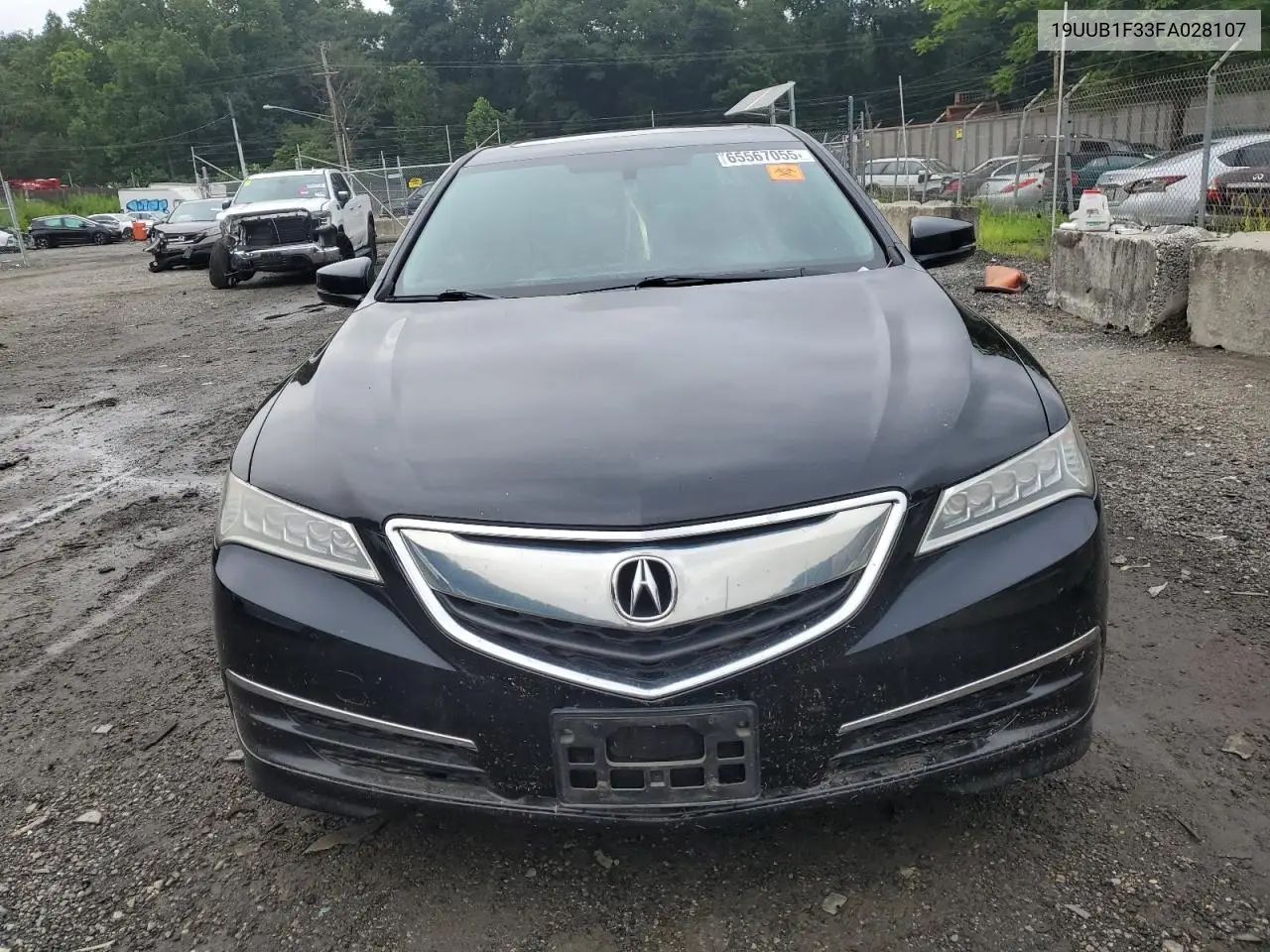 2015 Acura Tlx VIN: 19UUB1F33FA028107 Lot: 65567055