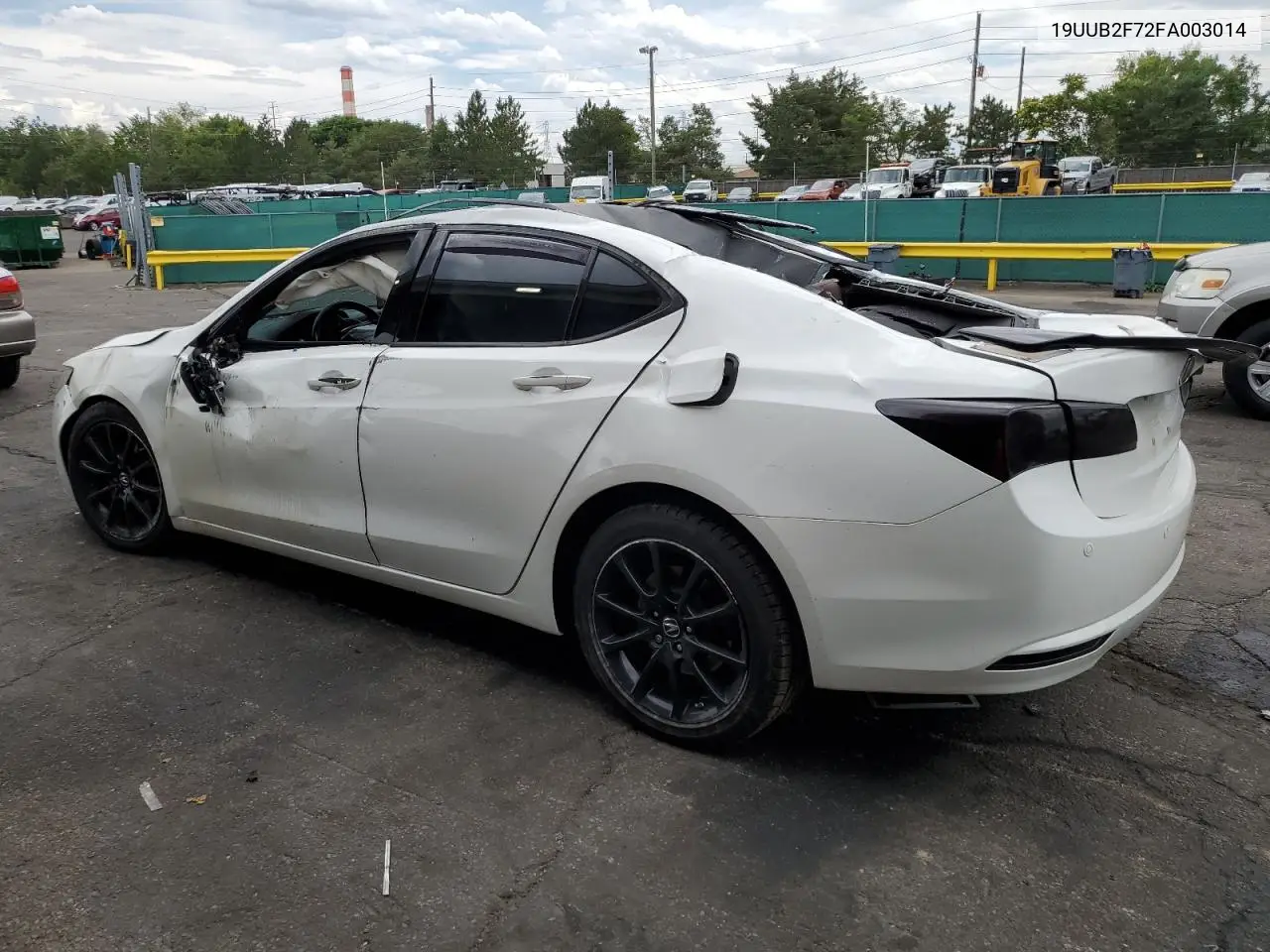2015 Acura Tlx Advance VIN: 19UUB2F72FA003014 Lot: 66041745