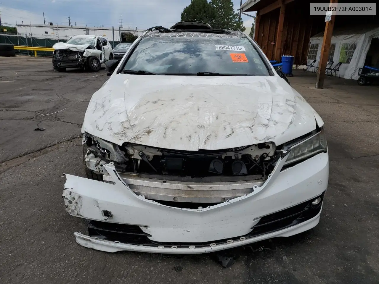 2015 Acura Tlx Advance VIN: 19UUB2F72FA003014 Lot: 66041745