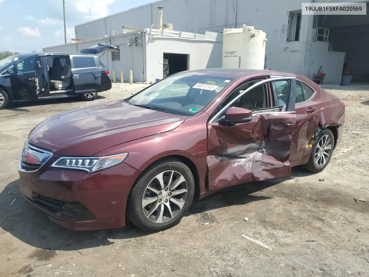 2015 Acura Tlx Tech VIN: 19UUB1F5XFA020569 Lot: 66091245