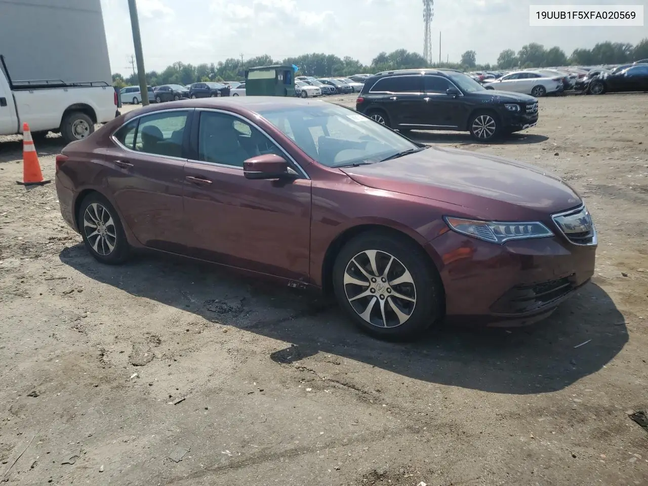 2015 Acura Tlx Tech VIN: 19UUB1F5XFA020569 Lot: 66091245
