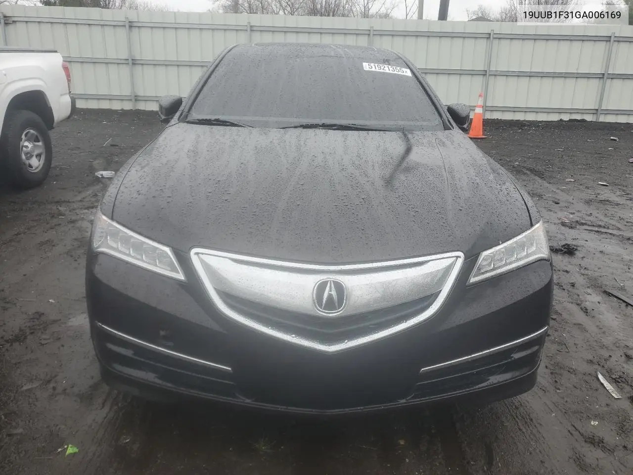 2016 Acura Tlx VIN: 19UUB1F31GA006169 Lot: 51921355