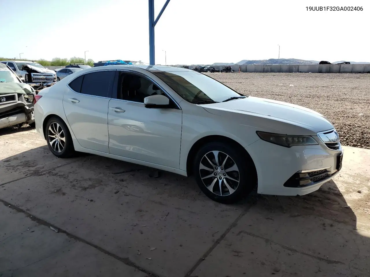 2016 Acura Tlx VIN: 19UUB1F32GA002406 Lot: 52129105