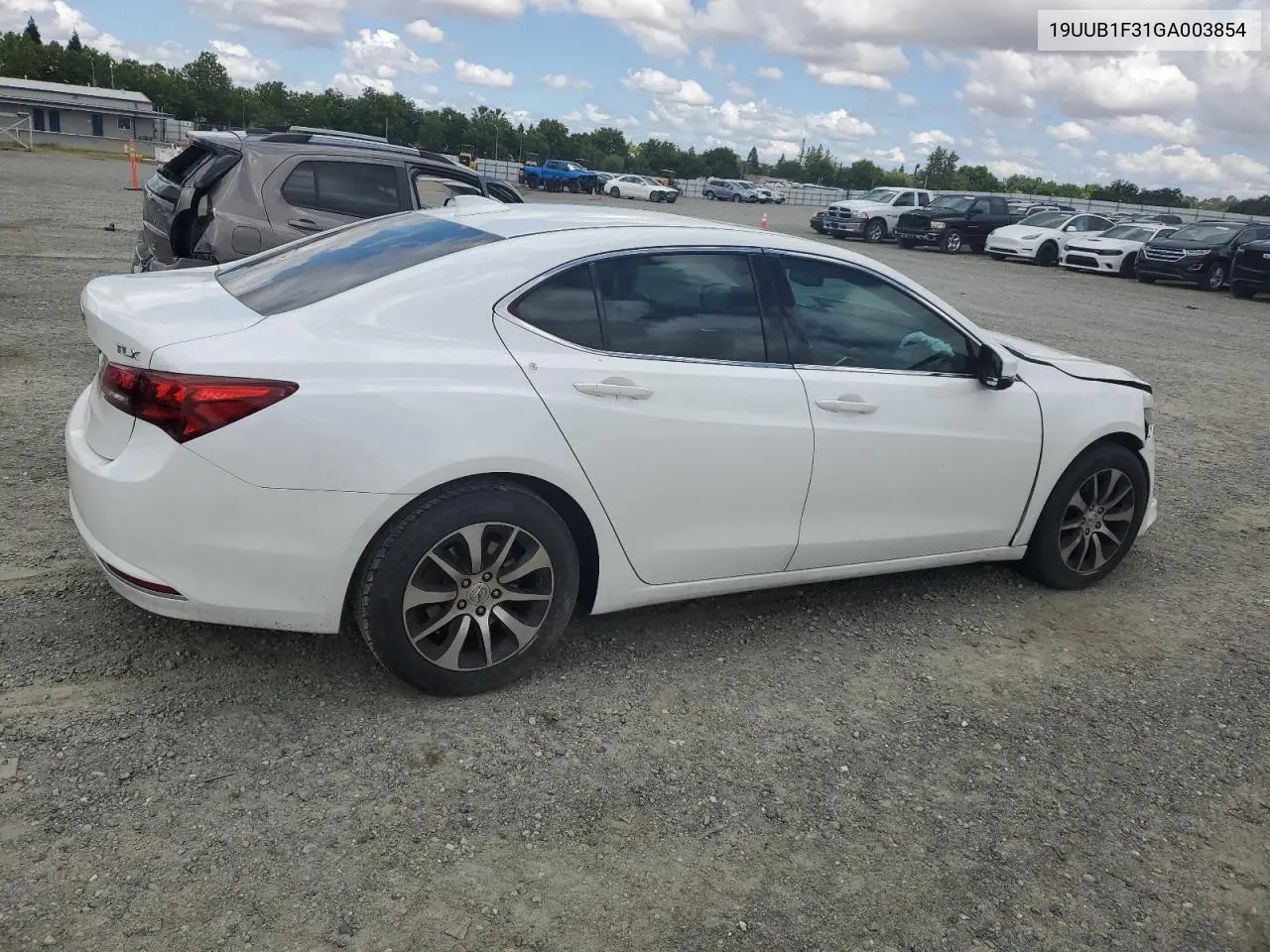 2016 Acura Tlx VIN: 19UUB1F31GA003854 Lot: 56863175