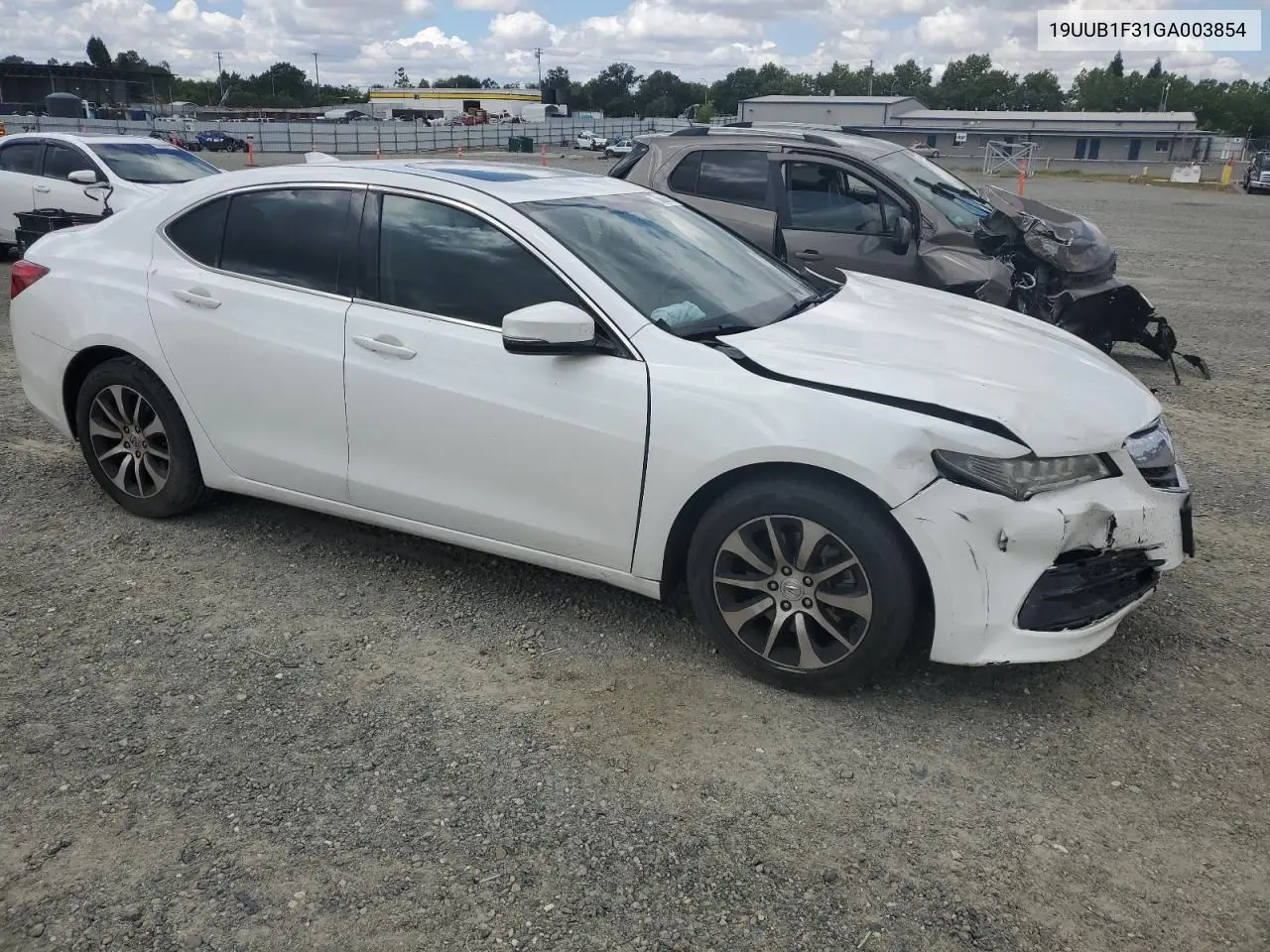 2016 Acura Tlx VIN: 19UUB1F31GA003854 Lot: 56863175