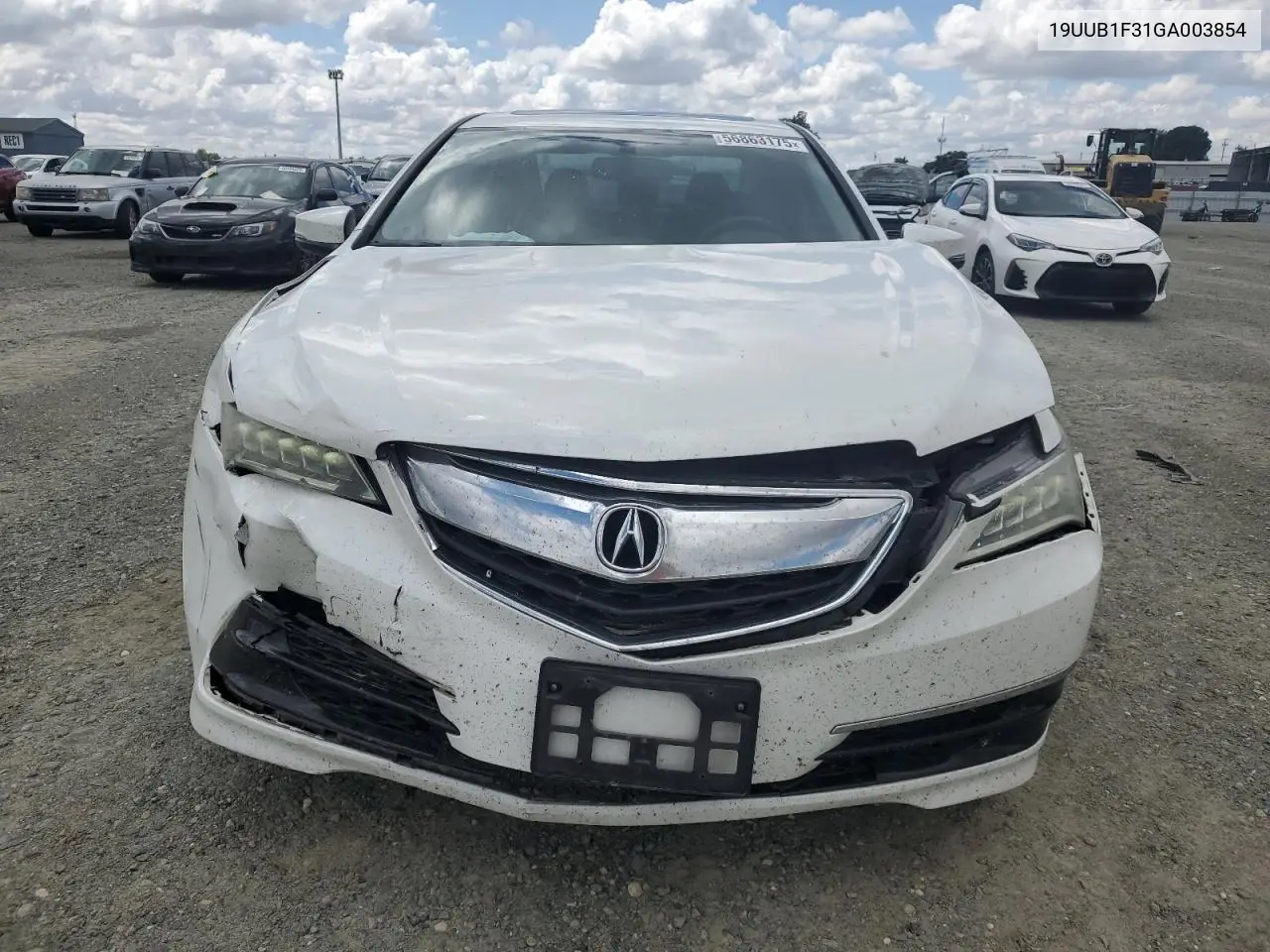 2016 Acura Tlx VIN: 19UUB1F31GA003854 Lot: 56863175