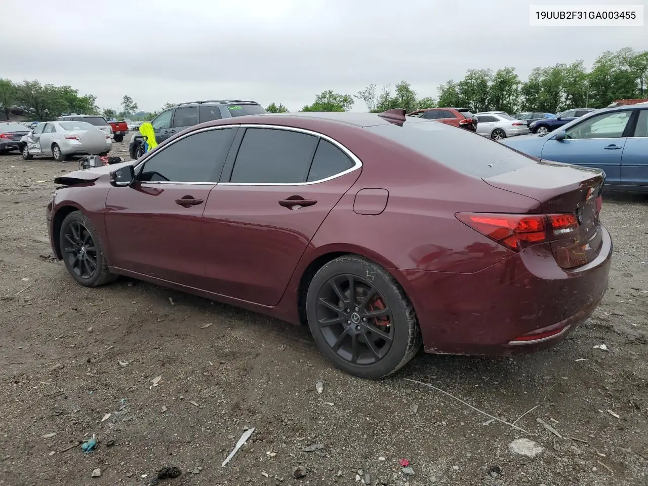 2016 Acura Tlx VIN: 19UUB2F31GA003455 Lot: 57171415
