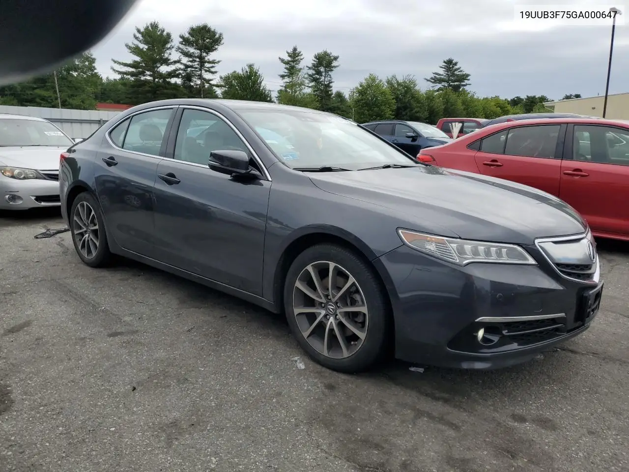 2016 Acura Tlx Advance VIN: 19UUB3F75GA000647 Lot: 62183895