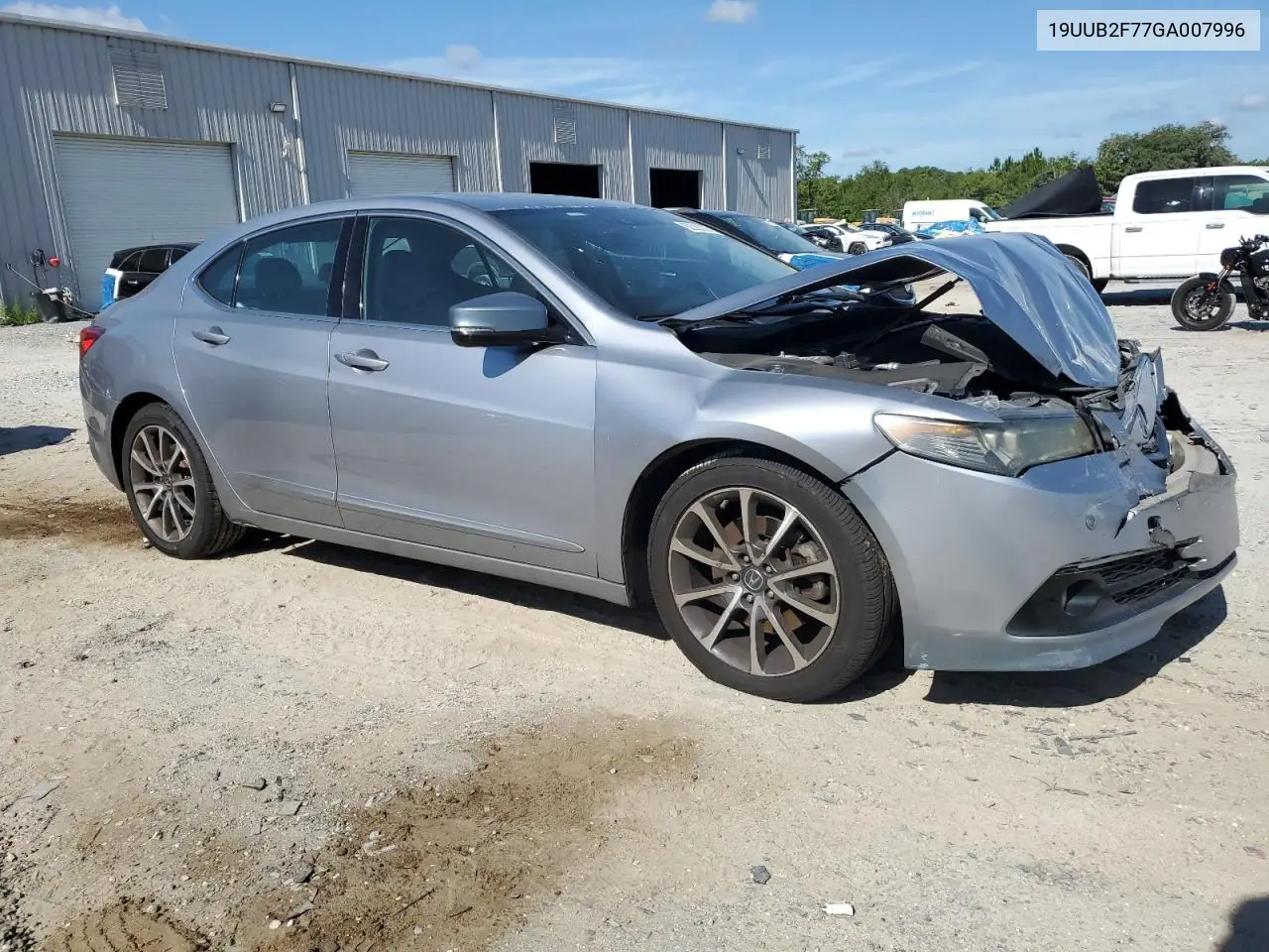 2016 Acura Tlx Advance VIN: 19UUB2F77GA007996 Lot: 62383035