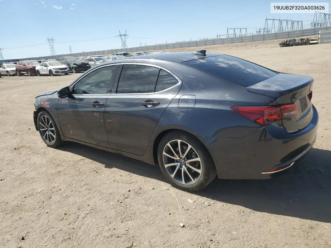 2016 Acura Tlx VIN: 19UUB2F32GA003626 Lot: 63226445