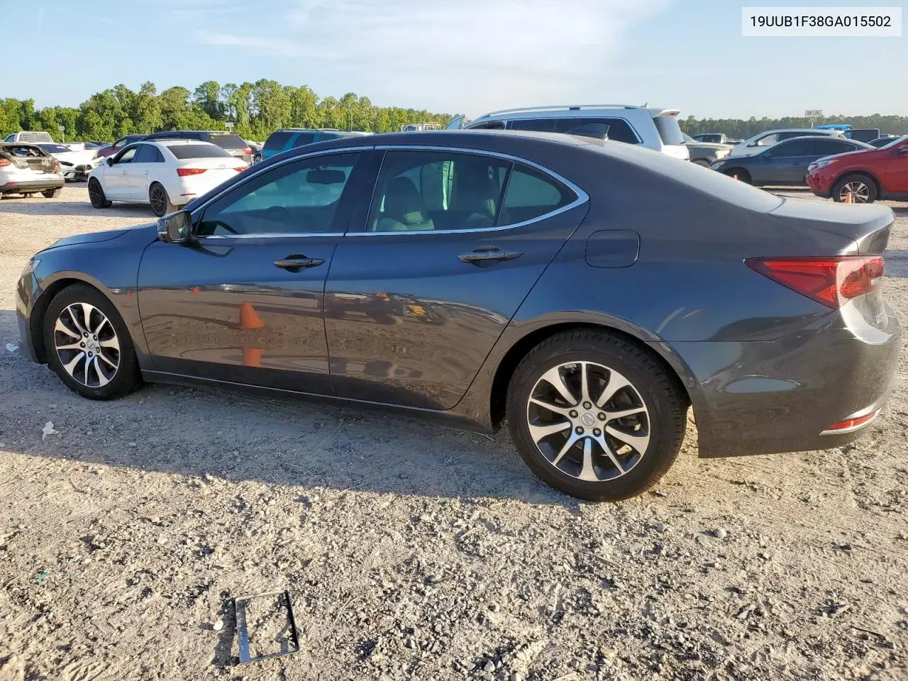 2016 Acura Tlx VIN: 19UUB1F38GA015502 Lot: 65402675