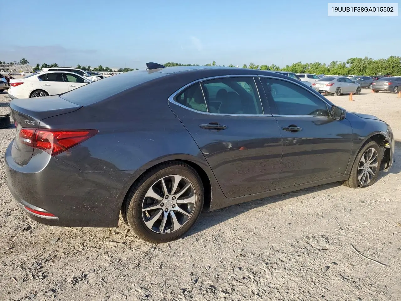 2016 Acura Tlx VIN: 19UUB1F38GA015502 Lot: 65402675