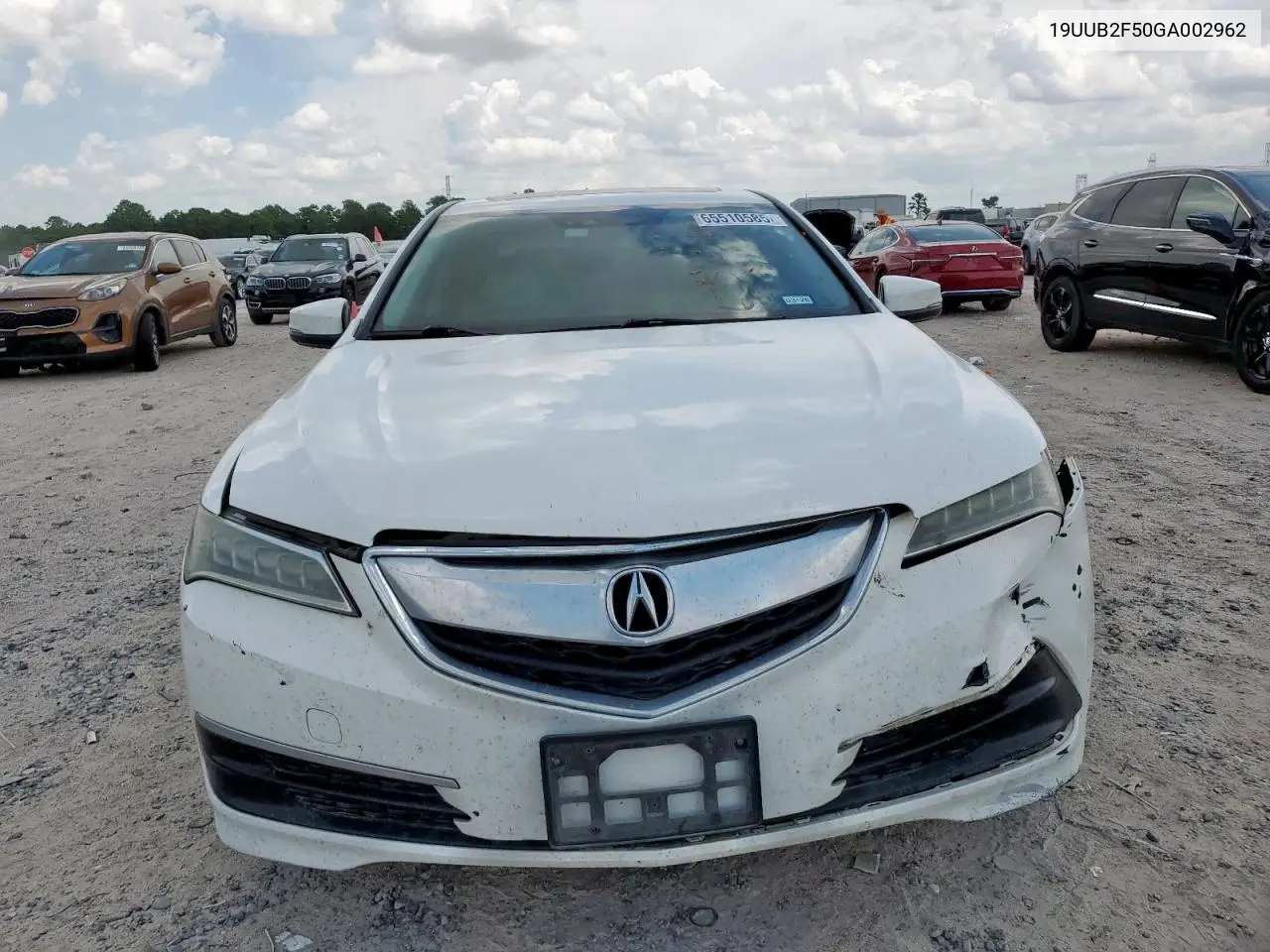 2016 Acura Tlx Tech VIN: 19UUB2F50GA002962 Lot: 65510585
