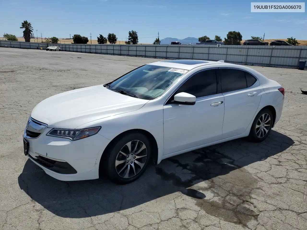 2016 Acura Tlx Tech VIN: 19UUB1F52GA006070 Lot: 65948215