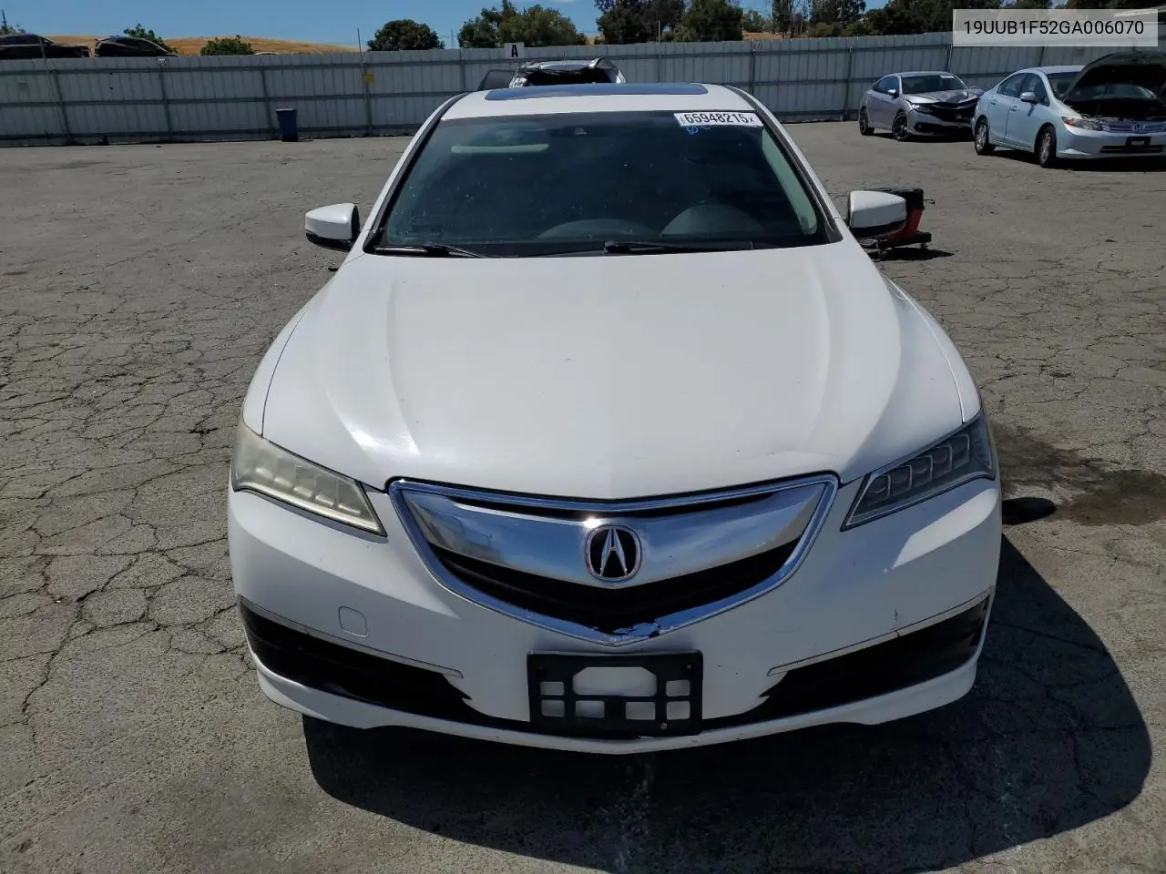 2016 Acura Tlx Tech VIN: 19UUB1F52GA006070 Lot: 65948215
