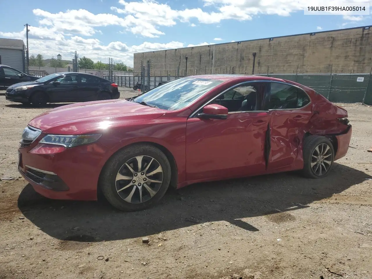 2017 Acura Tlx VIN: 19UUB1F39HA005014 Lot: 56195195