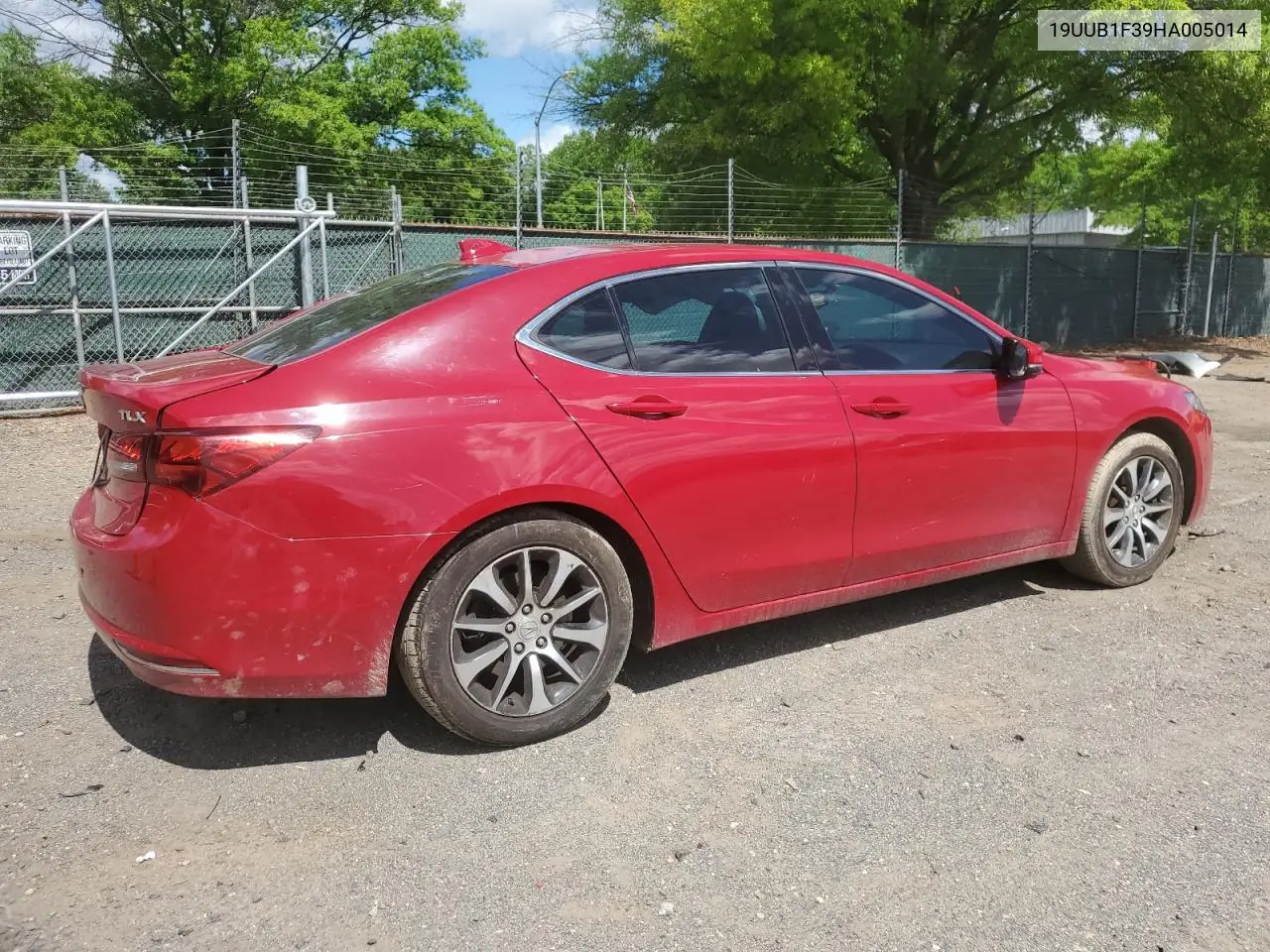 2017 Acura Tlx VIN: 19UUB1F39HA005014 Lot: 56195195
