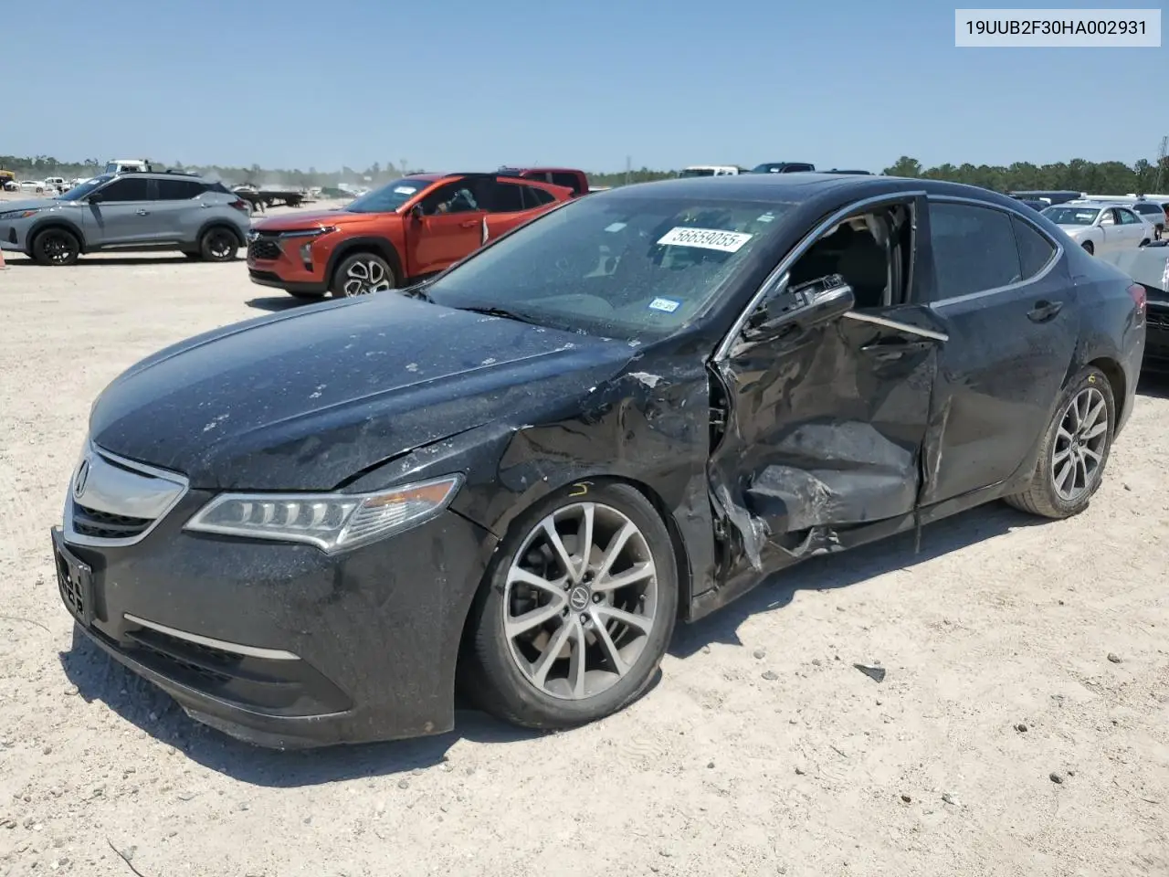 2017 Acura Tlx VIN: 19UUB2F30HA002931 Lot: 56659055
