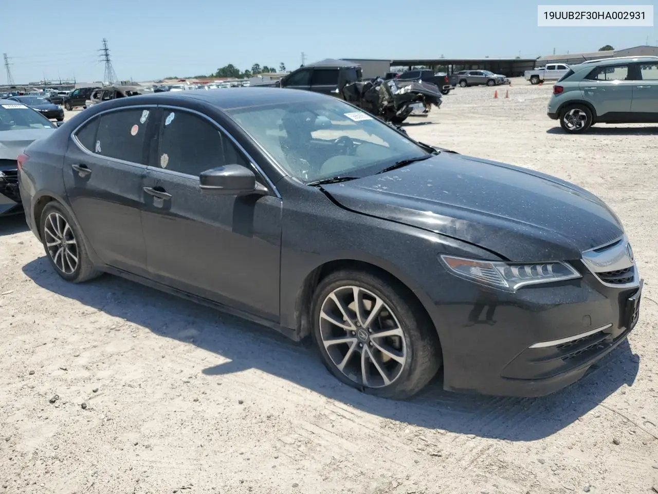 2017 Acura Tlx VIN: 19UUB2F30HA002931 Lot: 56659055