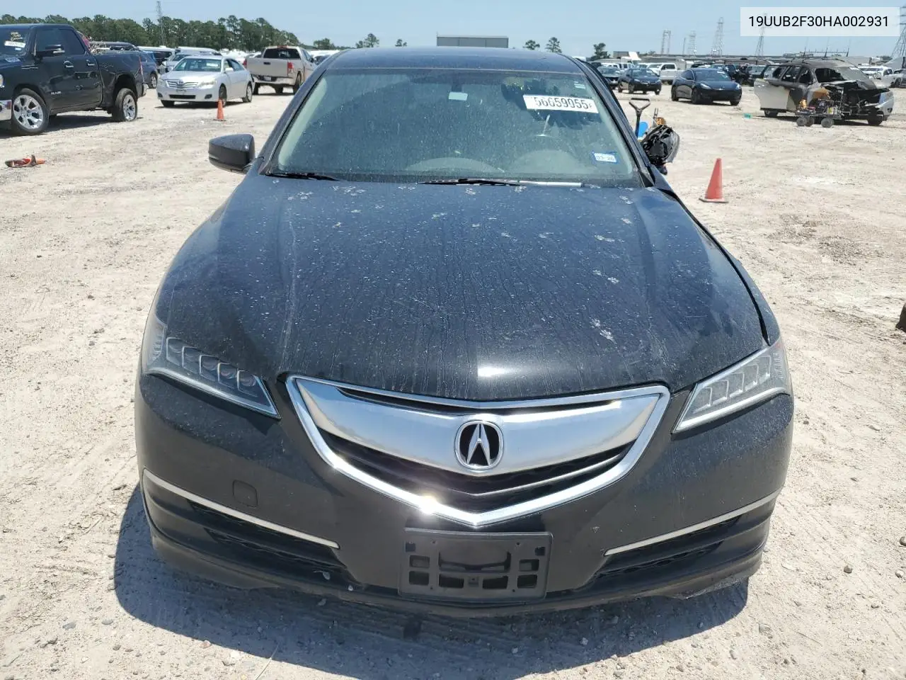2017 Acura Tlx VIN: 19UUB2F30HA002931 Lot: 56659055