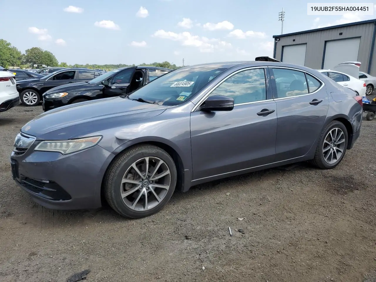 2017 Acura Tlx Tech VIN: 19UUB2F55HA004451 Lot: 66024905