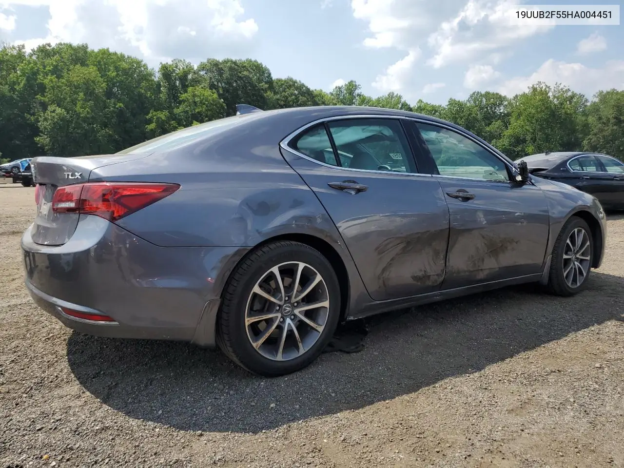 2017 Acura Tlx Tech VIN: 19UUB2F55HA004451 Lot: 66024905