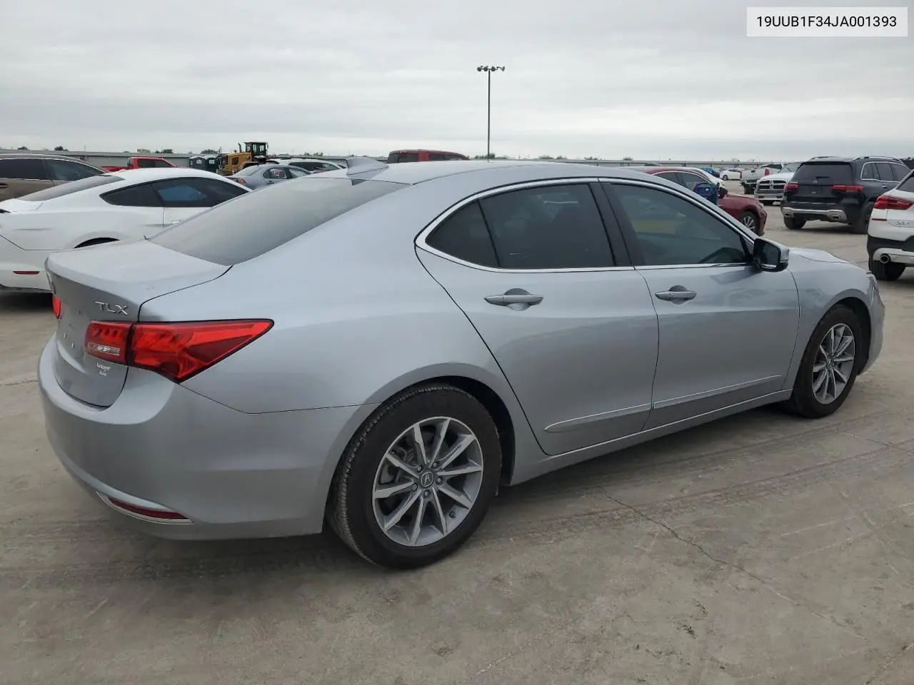2018 Acura Tlx VIN: 19UUB1F34JA001393 Lot: 51391695