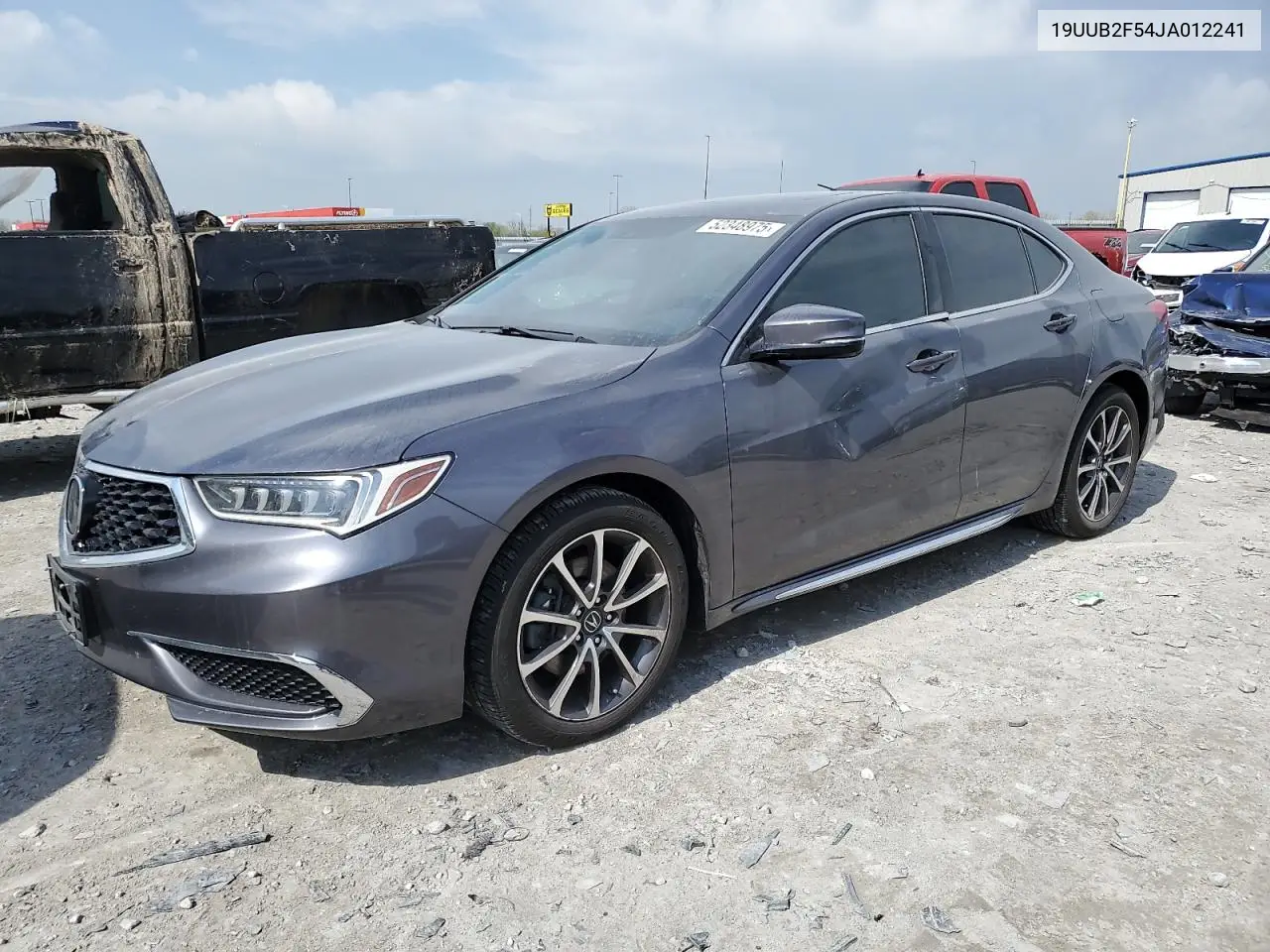 2018 Acura Tlx Tech VIN: 19UUB2F54JA012241 Lot: 52348975