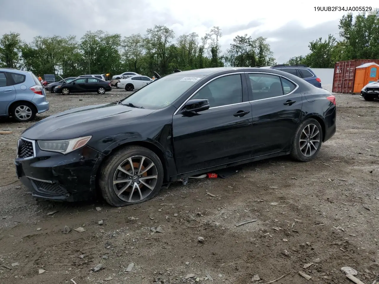2018 Acura Tlx VIN: 19UUB2F34JA005529 Lot: 54868315