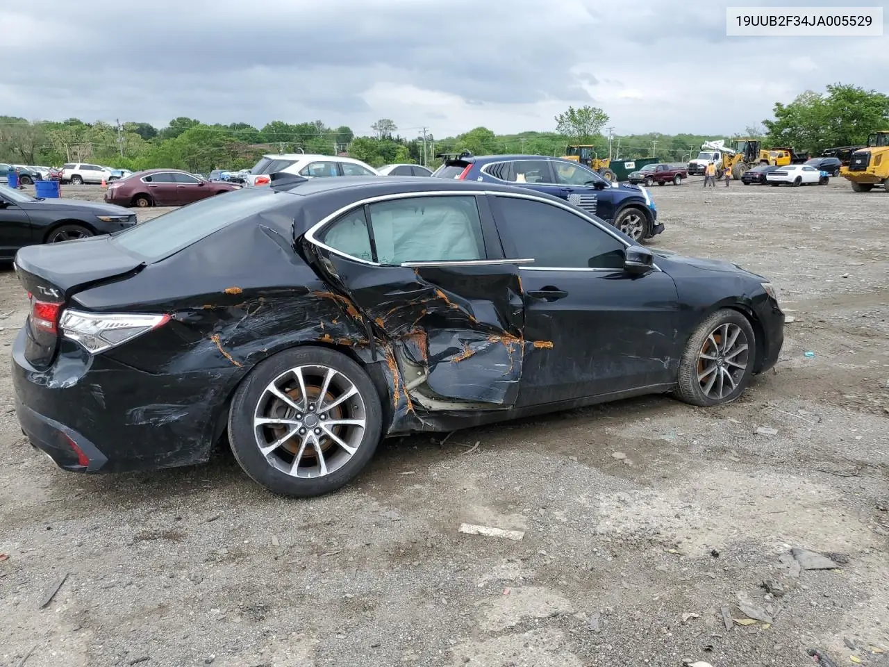 2018 Acura Tlx VIN: 19UUB2F34JA005529 Lot: 54868315