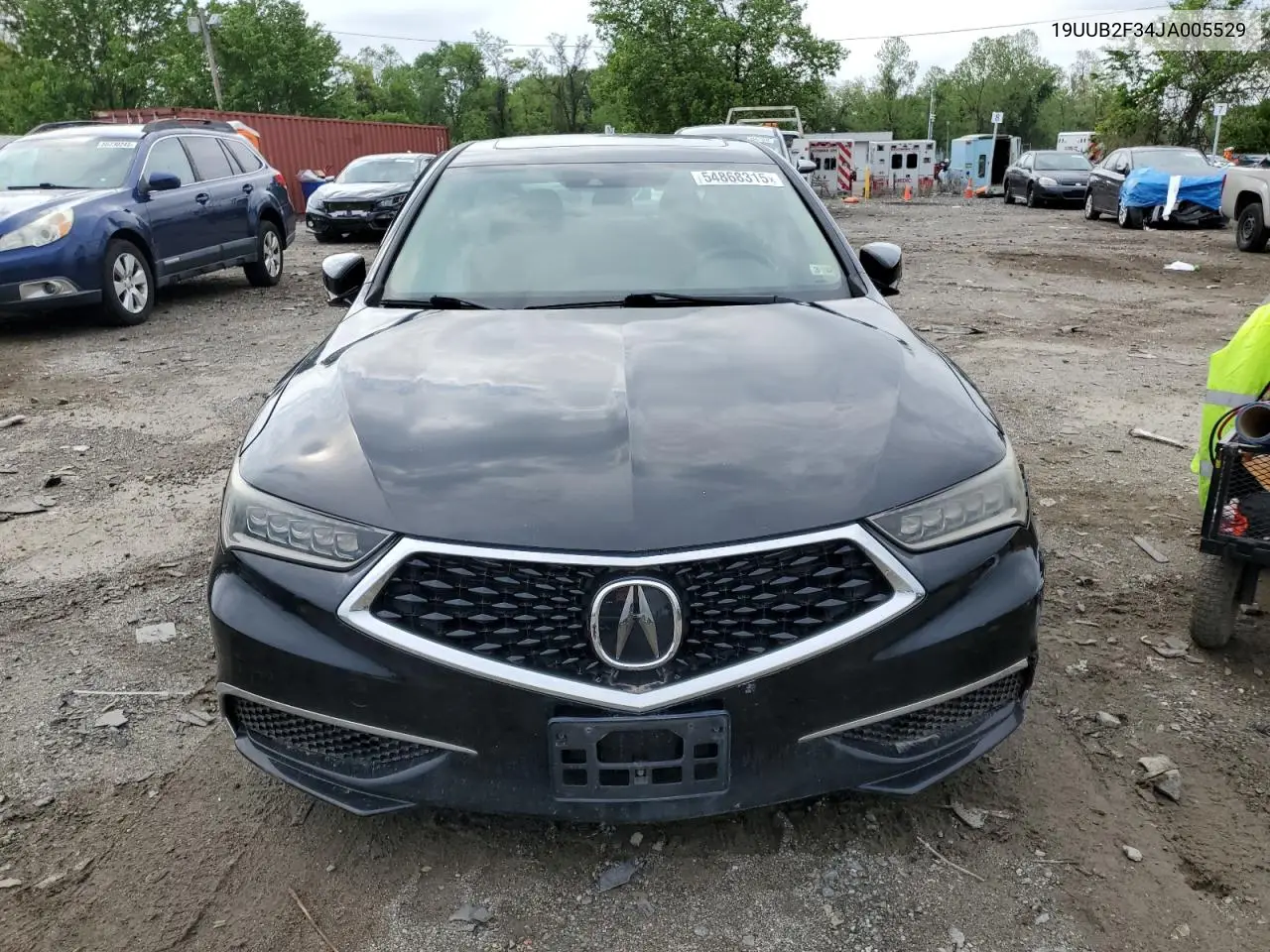 2018 Acura Tlx VIN: 19UUB2F34JA005529 Lot: 54868315